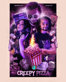 Creepypizza Scary Movie GIF - Creepypizza Scary Movie Movie Night GIFs