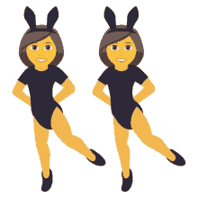 women with bunny ears people joypixels bunny ears bunny girls