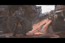Gears Video Game GIF - Gears Video Game Explode GIFs