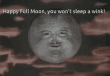 Full Moon Wont Sleep A Wink GIF - Full Moon Wont Sleep A Wink GIFs