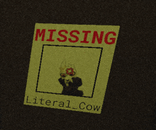 Missing Cow GIF