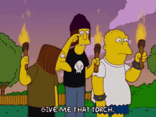 Lisa Simpson The Simpsons GIF - Lisa Simpson The Simpsons Give Me That Torch GIFs