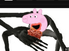 Peppa Eating Bacon GIF - Peppa Eating Bacon GIFs