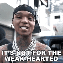 Its Not For The Weak Hearted Swae Lee GIF - Its Not For The Weak Hearted Swae Lee Its Not For Cowards GIFs