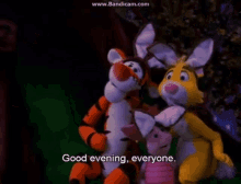 The Book Of Pooh Winnie The Pooh GIF - The Book Of Pooh Winnie The Pooh Good Evening Everyone GIFs