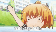 Teddi Says GIF - Teddi Says Hello GIFs