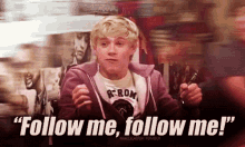 follow me niall