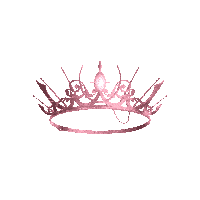 Princess Tiara Sticker - Princess Tiara Pink Stickers