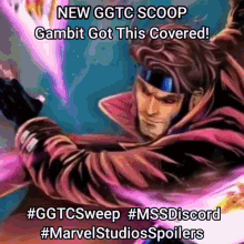 Ggtc Gambit Got This Covered GIF - Ggtc Gambit Got This Covered Mss GIFs