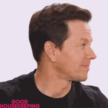 Head Nod Good Housekeeping GIF - Head Nod Good Housekeeping Mark Wahlberg GIFs