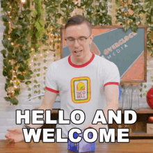 Hello And Welcome Austin Evans GIF - Hello And Welcome Austin Evans Hi GIFs