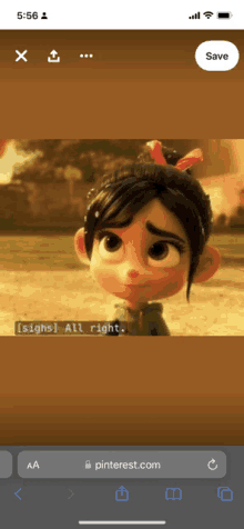 Vanellope I Love Those Face Like Shank Said GIF