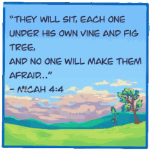 Scripture Micah44 GIF - Scripture Micah44 GIFs