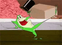 Frog Happy GIF - Frog Happy Dance GIFs