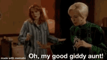 Good Giddy Aunt Patsy Mount GIF - Good Giddy Aunt Patsy Mount Emerald Fennell GIFs