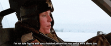 Fargo Marge GIF - Fargo Marge Not Sure If I Agree GIFs