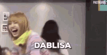 Dab Lisa GIF - Dab Lisa Blackpink GIFs