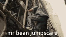 Mr Bean Johnny English GIF - Mr Bean Johnny English Jumpscare GIFs