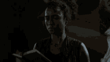 The Walking Dead Connie GIF - The Walking Dead Connie Lauren Ridloff GIFs