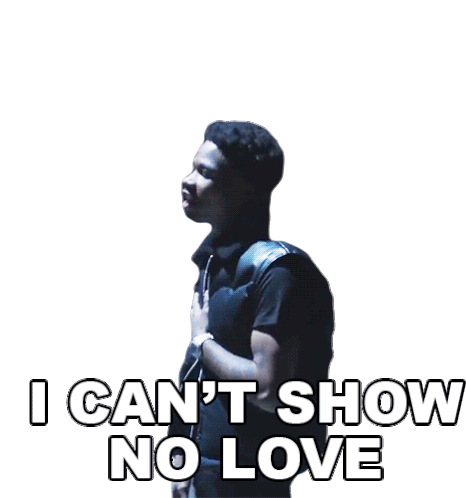 I Cant Show No Love Roddy Ricch Sticker - I Cant Show No Love Roddy Ricch Big Stepper Song Stickers