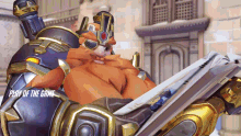 Overwatch Torb Reading GIF