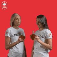 Drinking Maple Syrup Melissa Humana Paredes GIF - Drinking Maple Syrup Melissa Humana Paredes Sarah Pavan GIFs