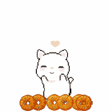 Cute Donuts Kawaii GIF - Cute Donuts Kawaii Love GIFs
