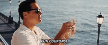 Fun Coupons GIF - Fun Coupons Leonardo Dicaprio GIFs