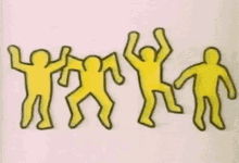 Dancing To The Groove GIF - Yellow Stickdrawing Dancing GIFs