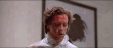 American Psycho Hip To Be Square GIF - American Psycho Hip To Be Square Blood GIFs