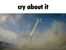 Cry About It Spacex GIF - Cry About It Spacex Rocket GIFs