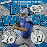 New York Jets (17) Vs. Detroit Lions (20) Post Game GIF - Nfl National Football League Football League GIFs