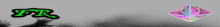 a blurred image of a diamond and the letters fr