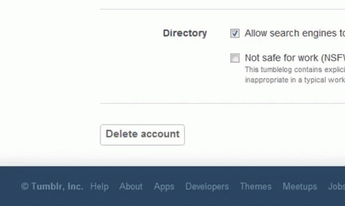 Delete Account GIF - Delete Account Tumblr - Discover & Share GIFs