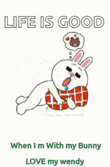 Cony And Brown Love You Wendy GIF - Cony And Brown Love You Wendy Couple GIFs