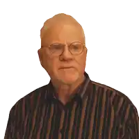 a man with glasses and a striped shirt says we 're gonna starve to death