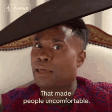 Billy Porter Good GIF - Billy Porter Good That Made People Uncomfortable GIFs
