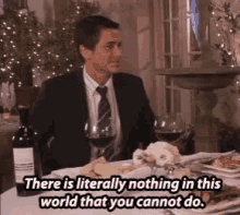 chris traeger rob lowe parks and recreation nothing in this world that you cannot do