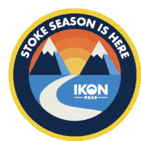 Ikon Pass Icon Pass Sticker - Ikon Pass Icon Pass Stoke Season Stickers