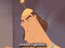 Emperors New Groove Kronk GIF - Emperors New Groove Kronk Mitten GIFs