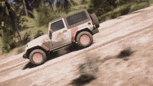 forza horizon 5 jeep wrangler rubicon driving off road offroader