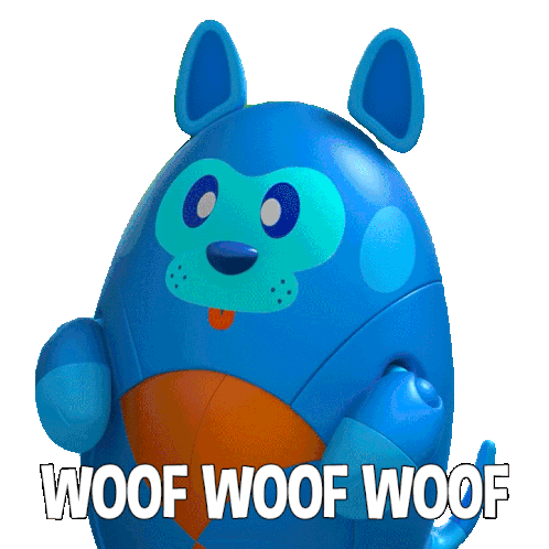 Woof Woof Woof Dbo The Dog Sticker - Woof Woof Woof Dbo The Dog Blippi Wonders Educational Cartoons For Kids Stickers