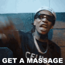 Get A Massage Wiz Khalifa GIF - Get A Massage Wiz Khalifa Weak Song GIFs