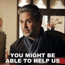 You Might Be Able To Help Us Father Chuck GIF - You Might Be Able To Help Us Father Chuck Blood And Treasure GIFs