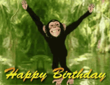 Happy Birthday Monkey GIF - Happy Birthday Monkey GIFs