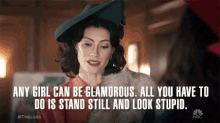 Any Girl Can Be Glamorous Timeless GIF - Any Girl Can Be Glamorous Timeless Nbc GIFs