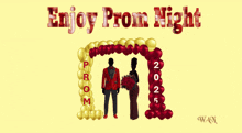 an advertisement for prom night in 2025