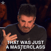 That Was Just A Masterclass Simon Cowell GIF - That Was Just A Masterclass Simon Cowell Britain’s Got Talent GIFs