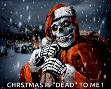 Santa Skeleton GIF - Santa Skeleton GIFs