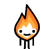 Fire Flame Sticker - Fire Flame Heat Stickers